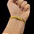 Cordão e Pulseira Grummet 6mm com Fecho Gaveta e Trava Banhado a Ouro 18K - Imagem 4