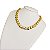 Cordão Friso S 12mm Feminino Banhado a Ouro 18K com Fecho Gaveta - Imagem 3