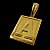 Pingente de Letra Grande Banhado a OURO 18K - Imagem 1