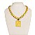 Cordão Friso S 12mm Feminino Banhado a Ouro 18K Com Pingente Letra - Imagem 7