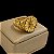 Anel Bússola com Pedra de Zircônia Banhado a Ouro 18K - Imagem 2