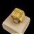 Anel Salmo 91 Banhado a Ouro 18K - Imagem 1
