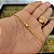 Cordão 2mm com fecho gaveta e trava Banhado a Ouro 18K + Crucifixo Jesus - Imagem 5