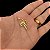 Cordão Veneziano 1,2mm Banhado a Ouro 18K com Pingente Crucifixo Vazado - Imagem 7