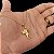 Cordão Veneziano 1,2mm Banhado a Ouro 18K com Pingente Crucifixo Vazado - Imagem 2