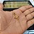 Cordão Veneziano 1,2mm Banhado a Ouro 18K com Pingente Cruz Amarrada - Imagem 5