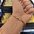 Cordão e Pulseira Trançada Banhada a Ouro 18K + Pingente Jesus - Imagem 5