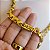 Cordão Friso S 8mm Feminino Banhado a Ouro 18K com Pingente Coração - Imagem 4
