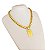 Cordão Friso S 8mm Feminino Banhado a Ouro 18K Com Pingente Letra - Imagem 3