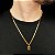 Cordão e Pulseira Italiana Piastrine com Medalha Crucifixo | Banhado a Ouro 18k - Imagem 8