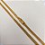 Cordão Laminado 4mm Banhado a Ouro 18K + Pingente Ferradura - Imagem 6