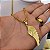 Cordão Feminino Peruano 3mm Banhado a Ouro 18K com Pingente Asa de Anjo - Imagem 4