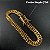 Pulseira Grummet Dupla 10mm com Fecho duas Travas Banhado a Ouro 18K - Imagem 7