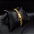 Pulseira Grummet Dupla 10mm com Fecho duas Travas Banhado a Ouro 18K - Imagem 4