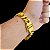 Pulseira PitBull 13mm Banhado a Ouro 18K com fecho Duplo - Imagem 3