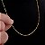 Cordão e Pulseira Veneziana Banhada a Ouro 18K + Medalha Crucifixo - Imagem 5