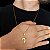 Cordão Veneziano 1,2mm Banhado a Ouro 18K + Crucifixo Vazado - Imagem 3