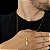 Cordão Cadeado Alongado 2mm Fecho Gaveta e Trava Banhado a Ouro 18K Com Pingente Face Jesus - Imagem 2