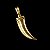 Pingente Pimenta Banhado a Ouro 18K - Imagem 1