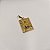 Pingente Placa Nossa Senhora Cravejado Banhado a Ouro 18K - Imagem 4