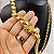Cordão Friso S 13mm Banhado a Ouro 18K + Pingente Letra - Imagem 8