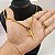 Cordão Masculino Peruano 4mm com 70cm Banhado a Ouro 18K + Pingente Cruz Templária - Imagem 4
