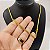 Cordão Masculino Peruano 4mm com 70cm Banhado a Ouro 18K + Pingente Cruz Templária - Imagem 5