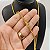 Cordão Masculino Peruano 4mm com 70cm Banhado a Ouro 18K + Pingente Cruz Templária - Imagem 6