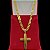 Cordão Pitbull 6mm Banhado a Ouro 18K + Pingente Alto Relevo - Imagem 1