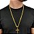 Cordão Pitbull 6mm Banhado a Ouro 18K + Pingente Alto Relevo - Imagem 2