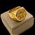 Anel Salmo 23 Banhado a Ouro 18K - Imagem 1