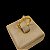 Anel Feminino Mônaco Cravejado Banhado a Ouro 18K - Imagem 2