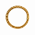 Pulseira Masculina Flat Laminada 7mm Banhada a Ouro 18K - Imagem 5