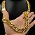 Cordão 20mm Grummet Elos Duplos Fecho PREMIUM 750 Banhado a Ouro 18K - Imagem 4
