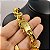 Cordão Cadeado 16mm Fecho Duplo 750 Banhado a Ouro 18K - Imagem 7