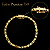 Pulseira Italiana Piastrine 4mm Fecho Duplo 750 Banhado a Ouro 18K - Imagem 3