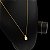 Cordão e Pulseira Veneziana Banhada a Ouro 18K + Pingente Pedra Cristal - Imagem 2