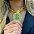 CORDÃO FEMININO FRISO S COM PINGENTE MEDALHA CIFRÃO CRAVEJADO BANHADO A OURO 18K - Imagem 5