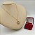 Conjunto Feminino Nossa Senhora Cravejada + Par de Brincos | Cordão Veneziano 45cm - Imagem 3