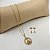Conjunto Feminino Nossa Senhora Cravejada + Par de Brincos | Cordão Veneziano 45cm - Imagem 5