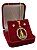 Conjunto Feminino Nossa Senhora Cravejada + Par de Brincos | Cordão Veneziano 45cm - Imagem 1