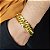 PULSEIRA LACRAIA 20MM FECHO DUPLO 750 BANHADA A OURO 18K - Imagem 2