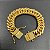 PULSEIRA LACRAIA 20MM FECHO DUPLO 750 BANHADA A OURO 18K - Imagem 5
