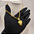 CORDÃO FEMININO PERUANO 4MM COM PINGENTE CORAÇÃO BANHADA A OURO 18K - Imagem 6