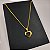 CORDÃO FEMININO PERUANO 4MM COM PINGENTE CORAÇÃO VAZADO BANHADO A OURO 18K - Imagem 6
