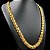 Cordão Dubai 13mm com Fecho Gaveta Duplo Banhado a Ouro 18K - Imagem 5