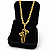 Cordão e Pulseira Italiana Piastrine 3mm Banhada a Ouro 18K + Crucifixo 3D - Imagem 7