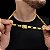 Cordão Tijolinho 8mm Fecho Duplo Banhado a Ouro 18K - Imagem 2
