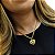 Cordão Feminino Luxo 3mm Banhado a Ouro 18K + Pingente Coração Trabalhado - Imagem 5