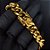 Pulseira 13mm Grummet Pitbull Fecho Duplo Banhado A Ouro 18k - Imagem 6